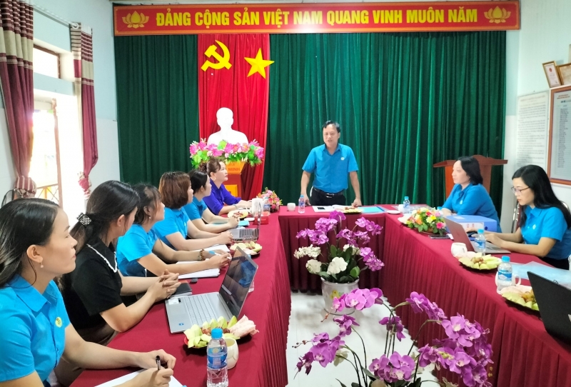 Thạch Hà: Kiểm tra, giám sát công đoàn cơ sở năm 2023  